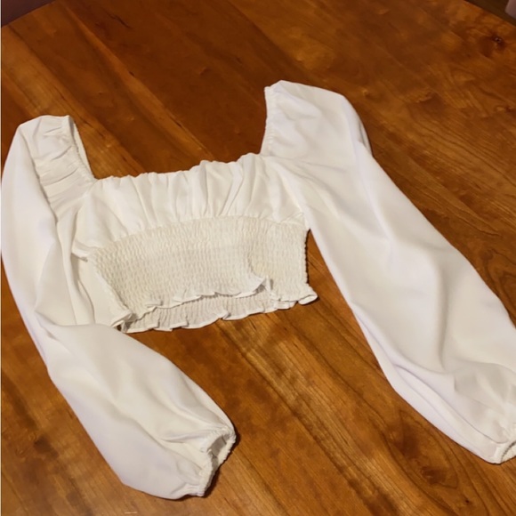 Princess Polly Cropped Blouse - Picture 4 of 4